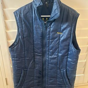 Barbour Men's Navy Quilted puffer Vest